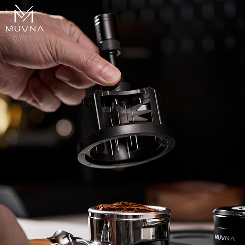 Coffee Distribution Tool - MUVNA 51/53/58mm 에스프레소 교반기 WDT 도구,