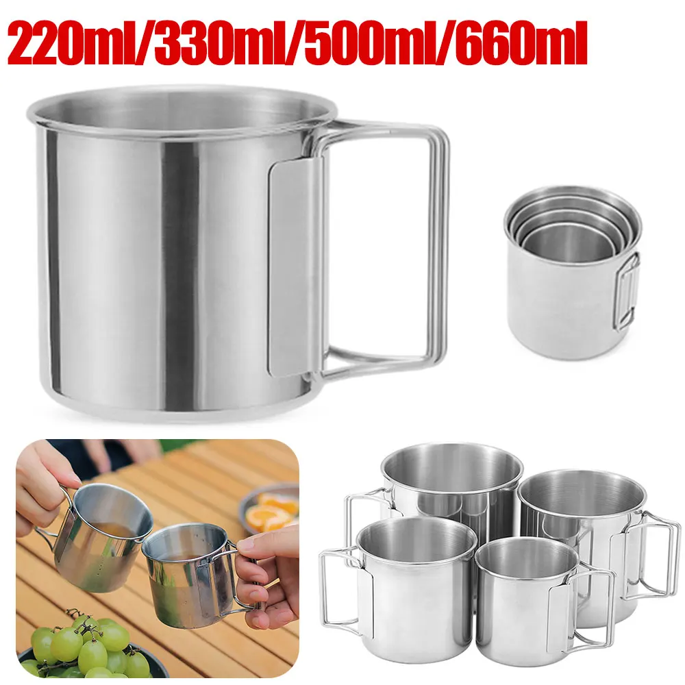 Coffee Equipment China - 캠핑 머그 스테인레스 스틸 커피 컵