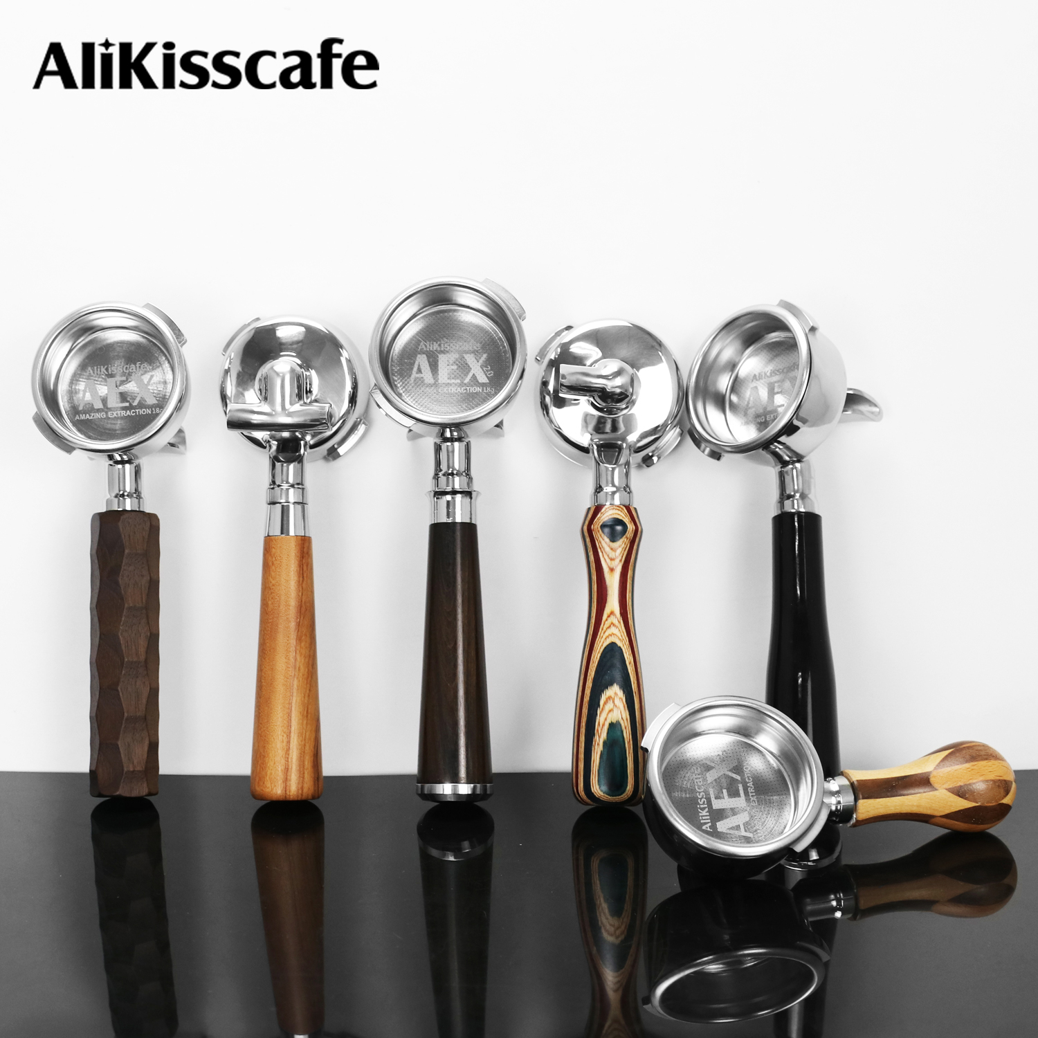 Quality Coffee Equipment - AliKisscafe 58MM 커피 포터필터, 가기아 클래식