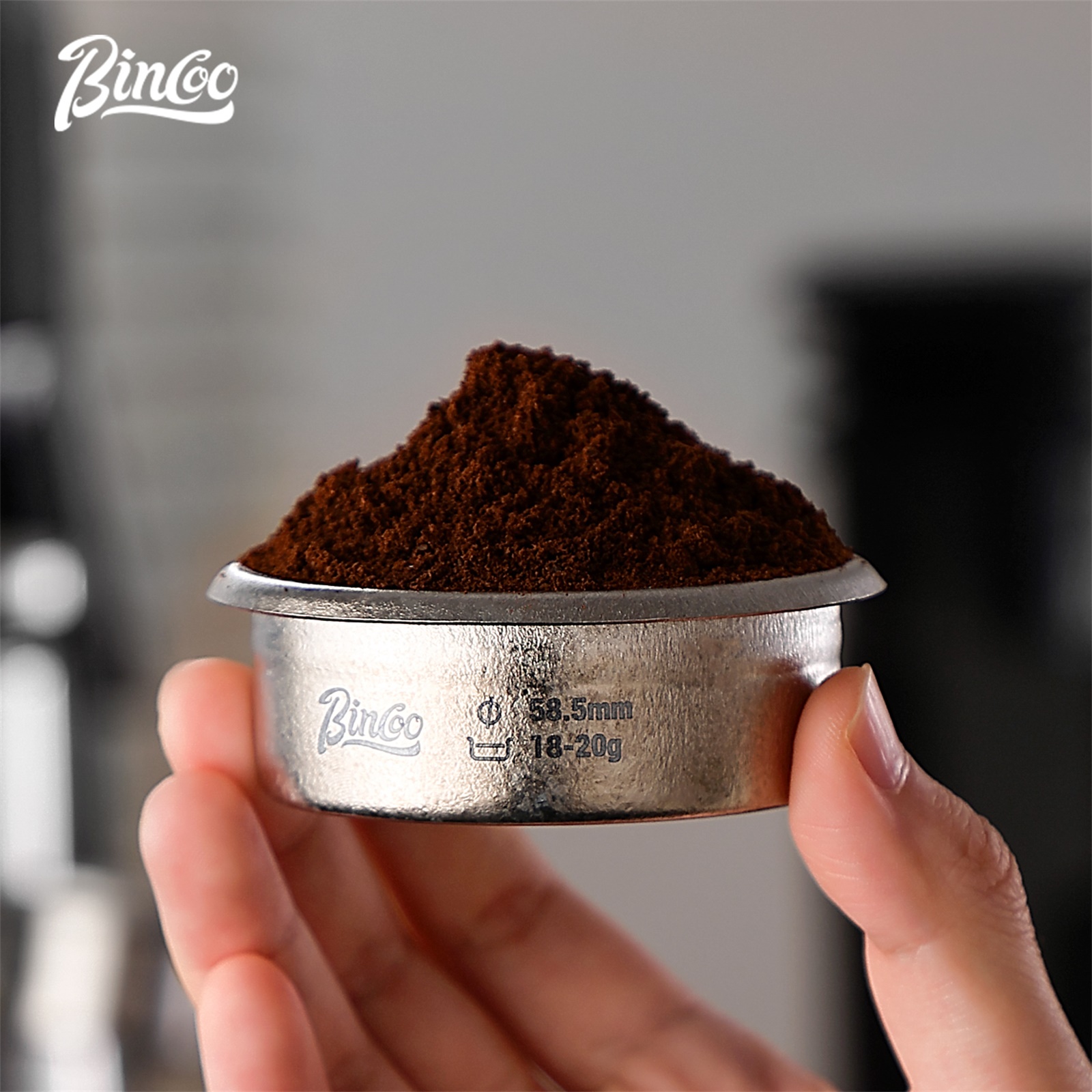 Coffee Distribution Tool - 빈쿠 티타늄 정밀 포타필터 바스켓 58.5mm