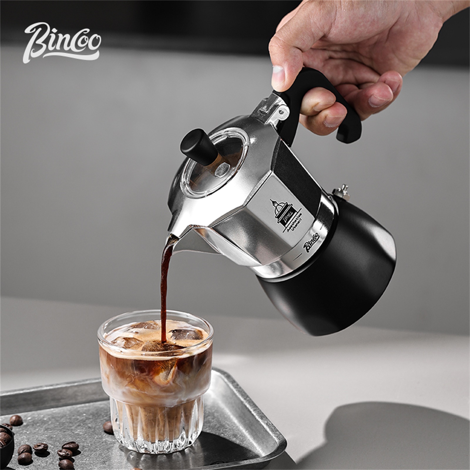 Quality Coffee Equipment - BINCOO 더블 밸브 모카 포트, 에스프레소