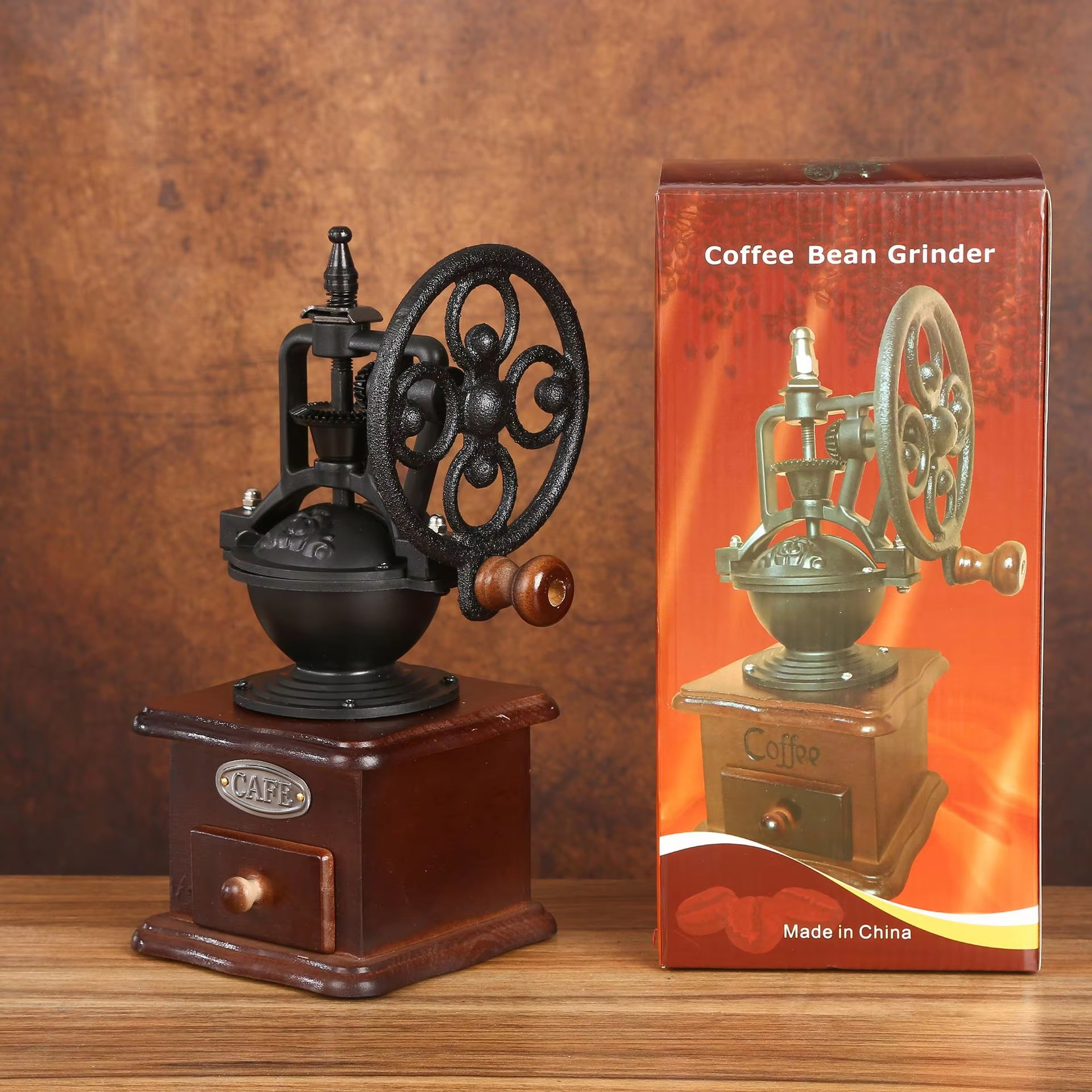 Vintage Coffee Equipment - 고전적인 손 Shake 커피 커피 커피