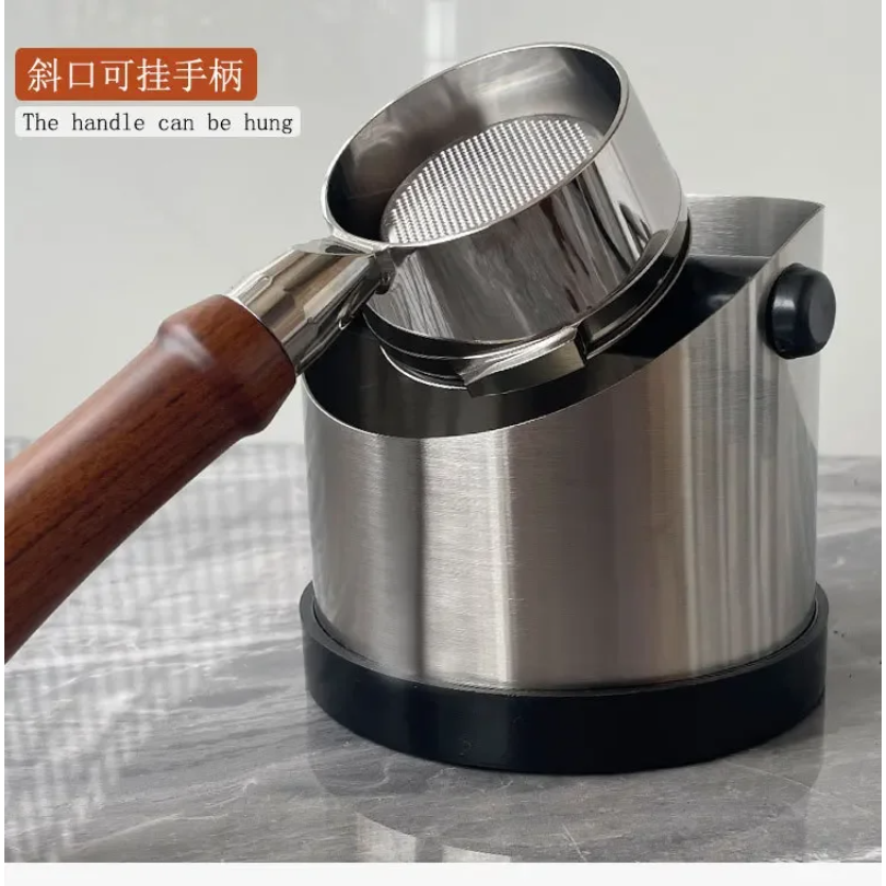 Coffee Equipment For Home - 커피 노크 박스 스테인리스 스틸 에스프레소