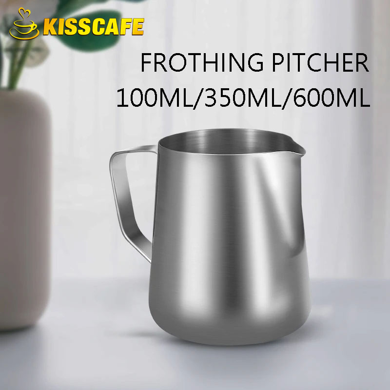 Quality Coffee Equipment - 우유 Frother 주전자 스테인레스 스틸 용기