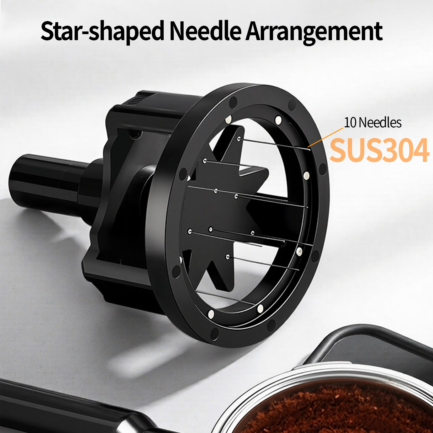 Coffee Distribution Tool - OANKR 에스프레소 커피 WDT 도구, 58mm