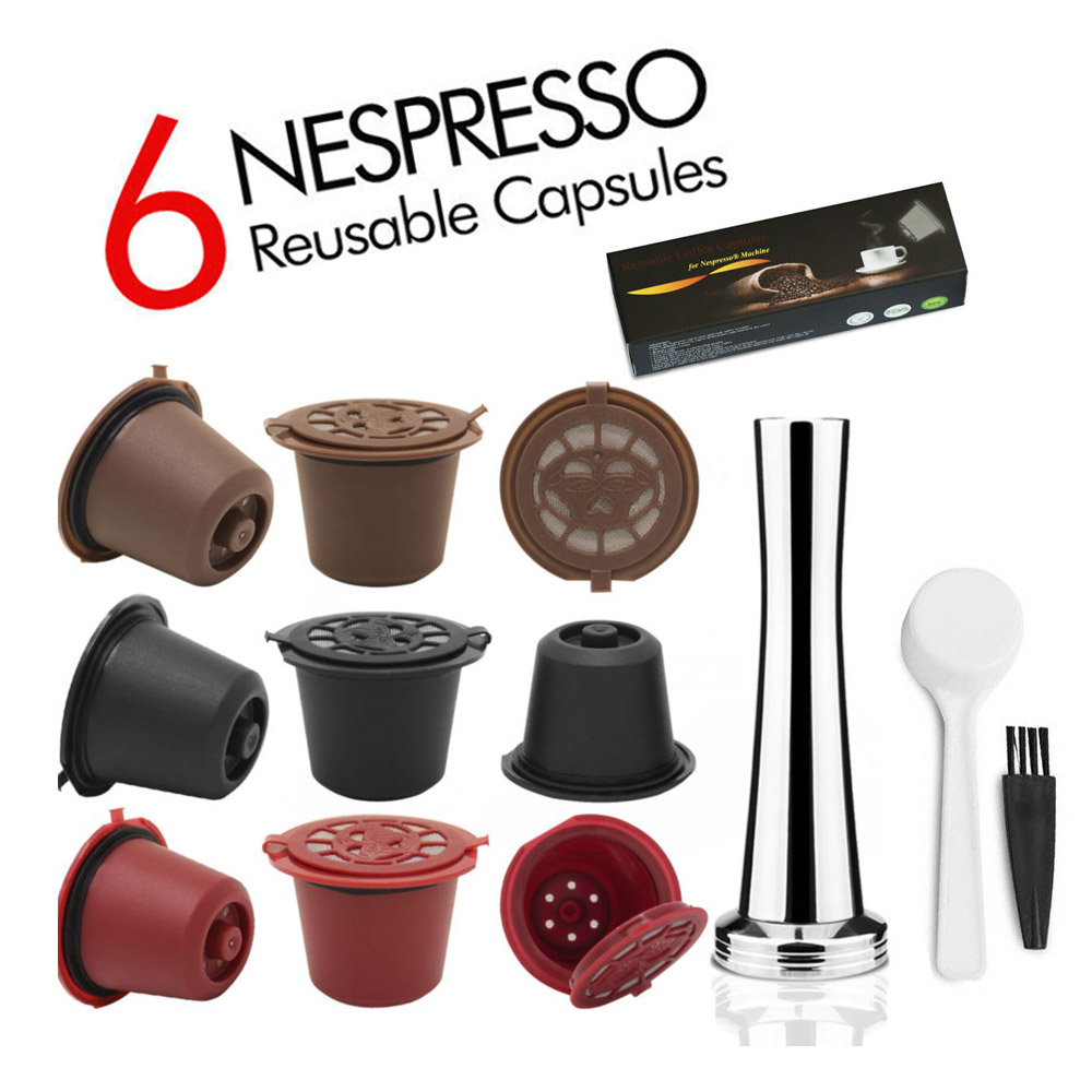 Coffee Equipment For Home - 스테인레스 필터 메쉬가있는 네스프레소 머신 용