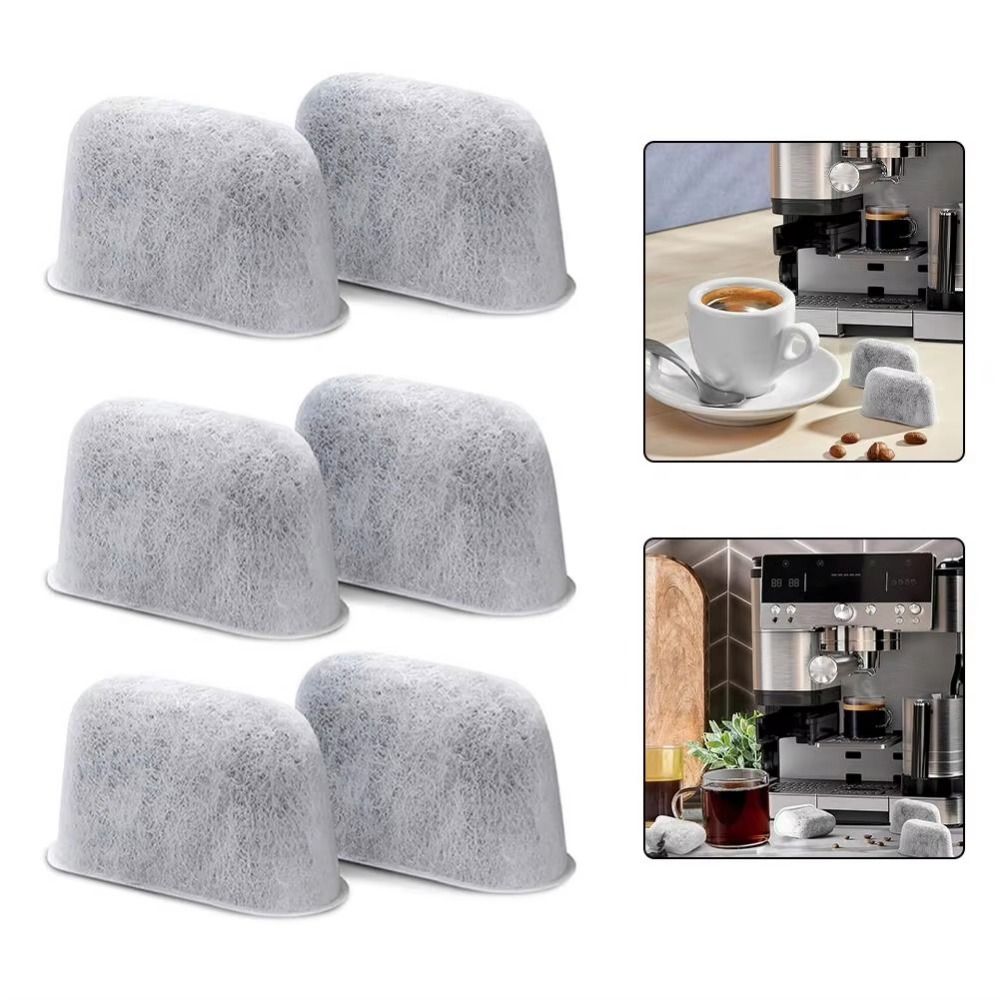 Quality Coffee Equipment - 6Pcs 프리미엄 품질 숯 정수 필터