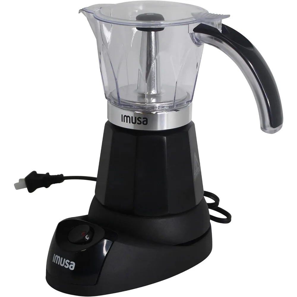 Quality Coffee Equipment - %a Imusa 3-6 컵 전기 에스프레소