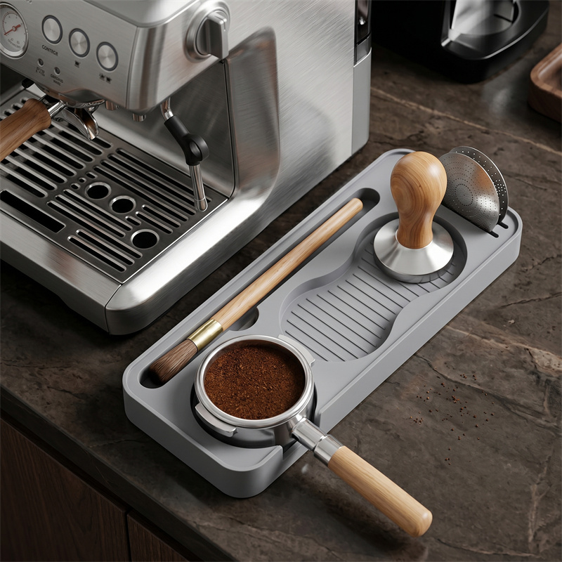 실리콘 에스프레소 탬핑 스테이션 논슬립 커피 탬퍼 패드 - Coffee Distribution Tool 리뷰 및 가격