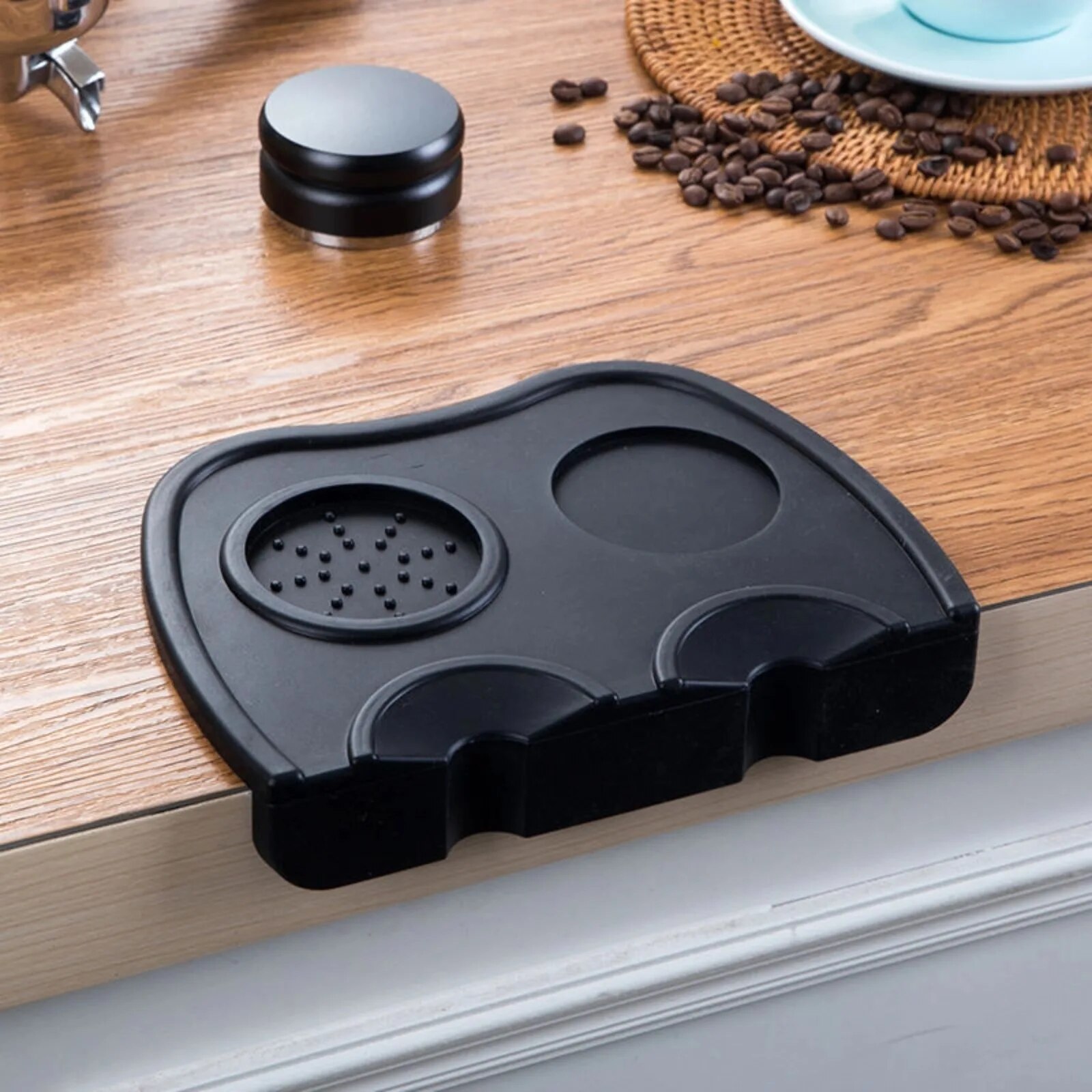 에스프레소 커피 탬퍼 매트 스테이션 프레스 탬퍼링 거치 - Coffee Distribution Tool 리뷰 및 가격