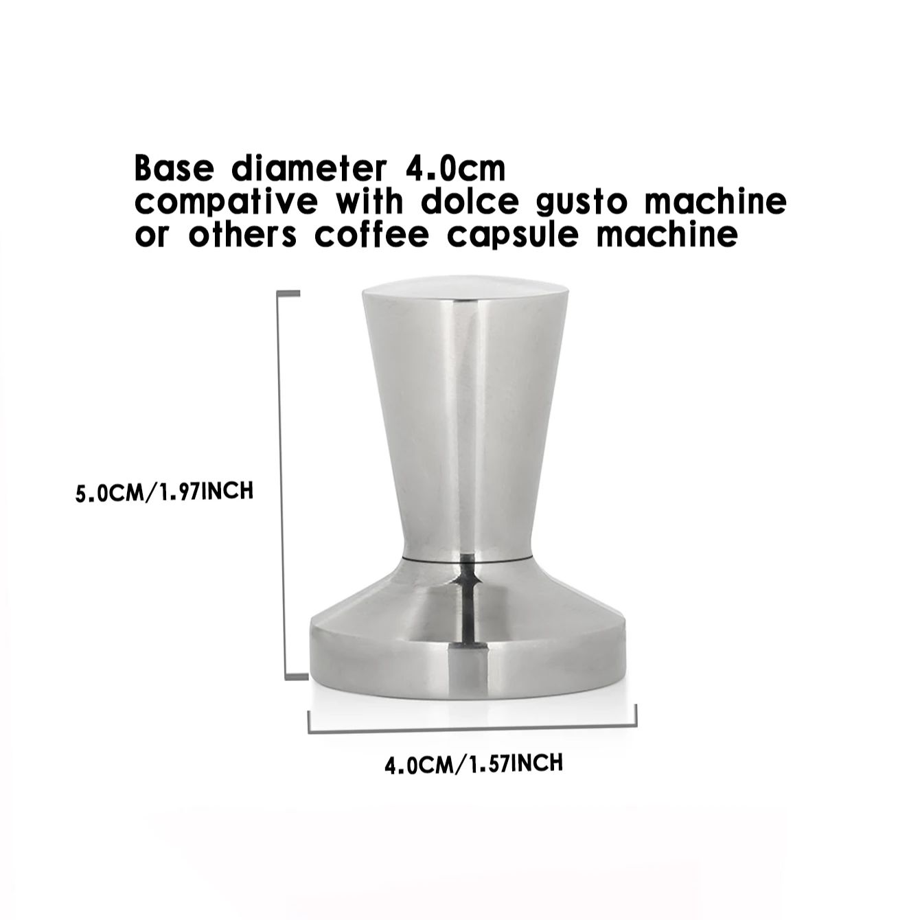 스테인레스 스틸 스마트 돌체 구스토 커피 탬퍼 40MM - Quality Coffee Equipment 리뷰 및 가격