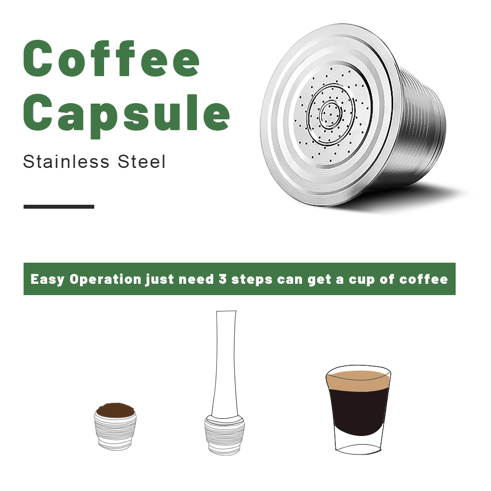 네스프레소 재사용 가능한 커피 캡슐 스테인레스 스틸 리 - Quality Coffee Equipment 리뷰 및 가격