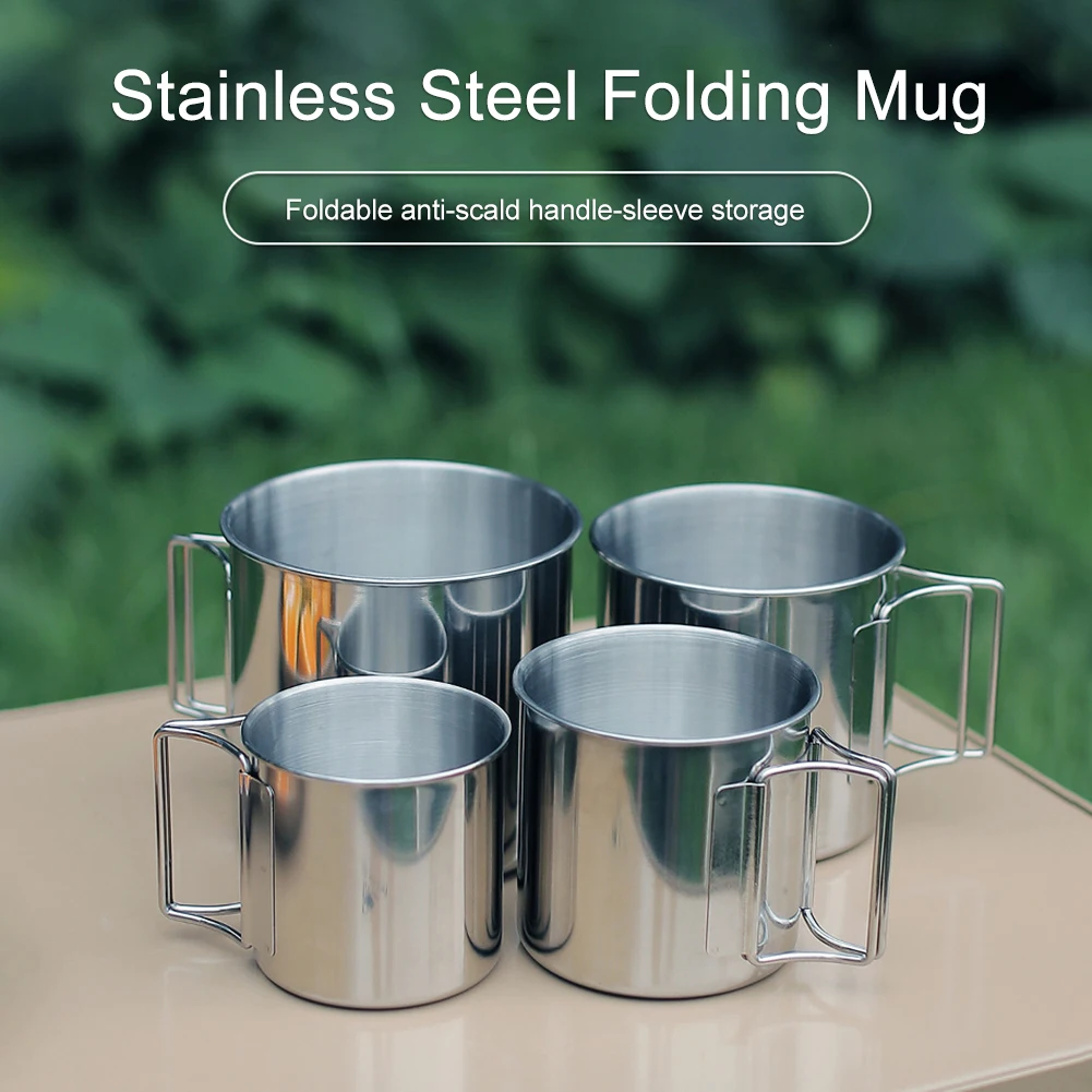 캠핑 머그 스테인레스 스틸 커피 컵 관광객 식기 피크닉 - Coffee Equipment China 리뷰 및 가격