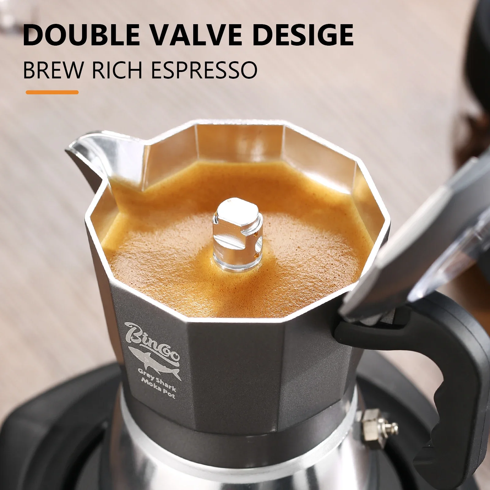빈쿠 2컵 더블 밸브 모카포트 알루미늄 합금 커피포트  - Quality Coffee Equipment 리뷰 및 가격