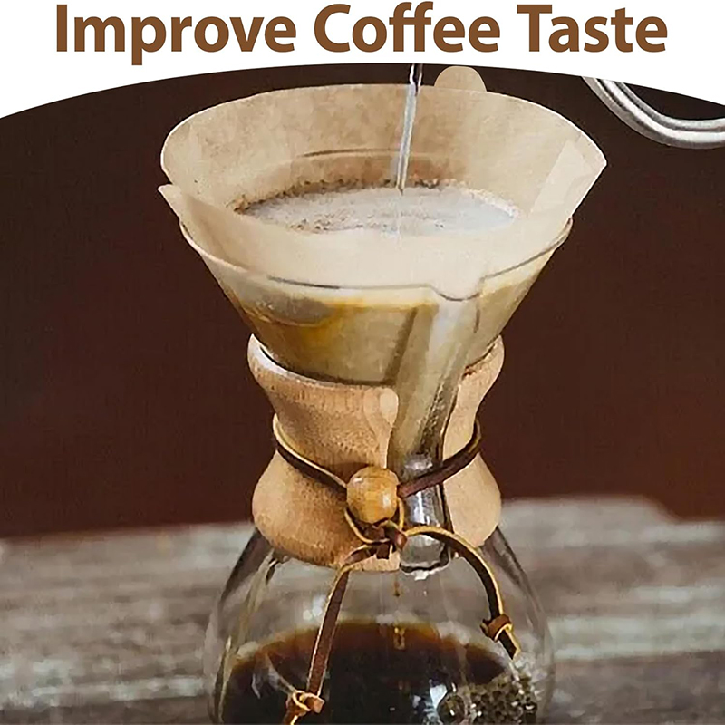 100Pcs 커피 필터 용지 (1-4 컵) 일회용 필터 - Coffee Equipment For Home 리뷰 및 가격