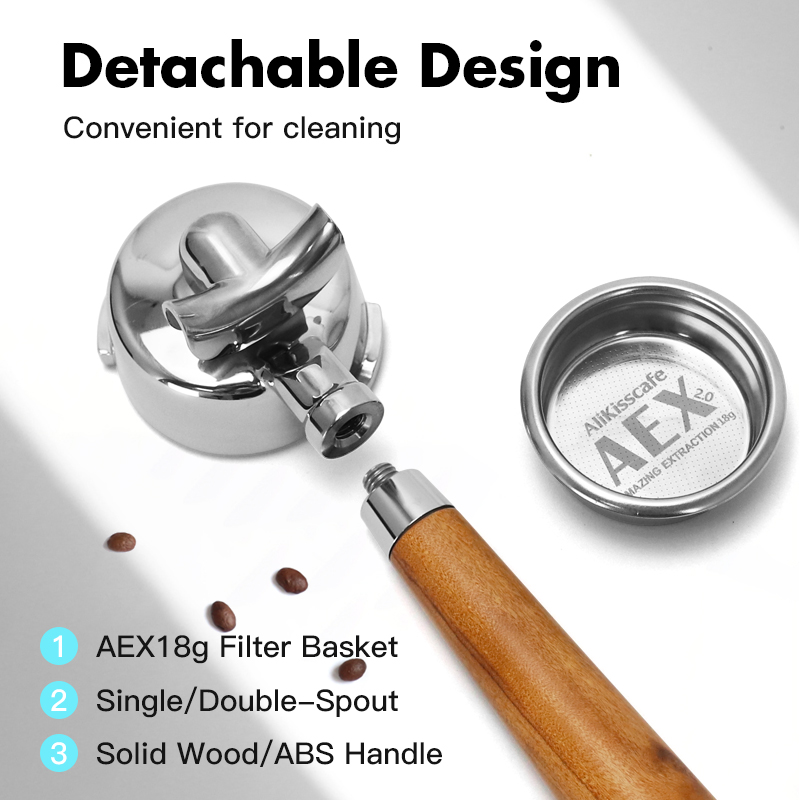 AliKisscafe 58MM 커피 포터필터, 가기아  - Quality Coffee Equipment 리뷰 및 가격