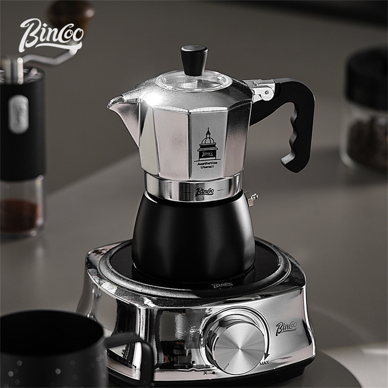 BINCOO 더블 밸브 모카 포트, 에스프레소 추출 커 - Quality Coffee Equipment 리뷰 및 가격