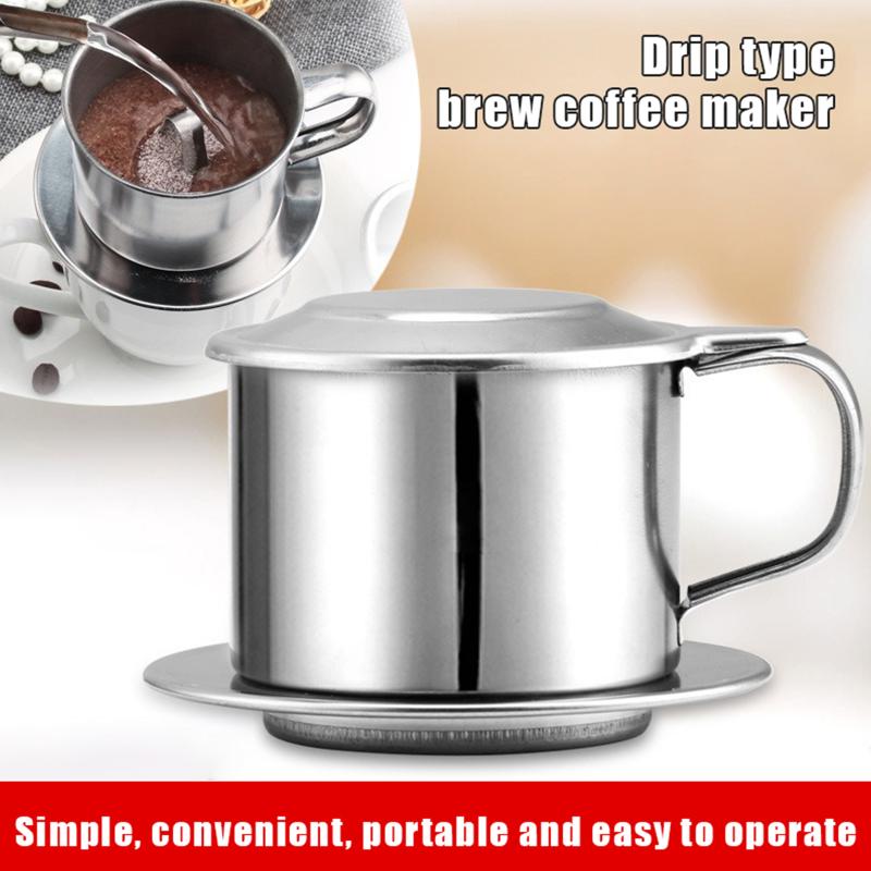 C 스테인레스 스틸 커피 필터 인퓨즈 컵 베트남식 커피 - Coffee Equipment For Home 리뷰 및 가격