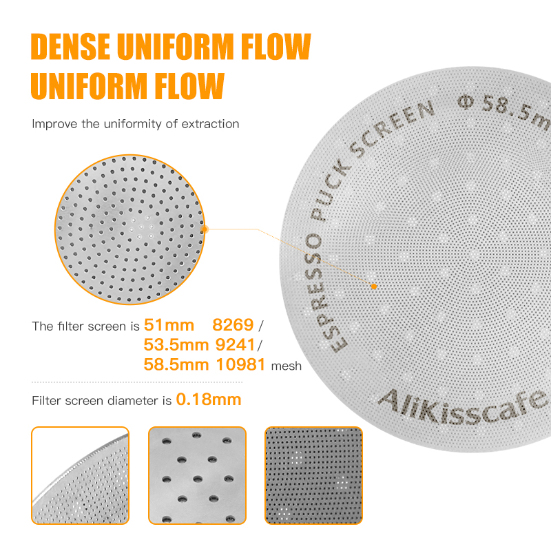 Alikisscafe 에스프레소 퍽 스크린 51mm 5 - Quality Coffee Equipment 리뷰 및 가격