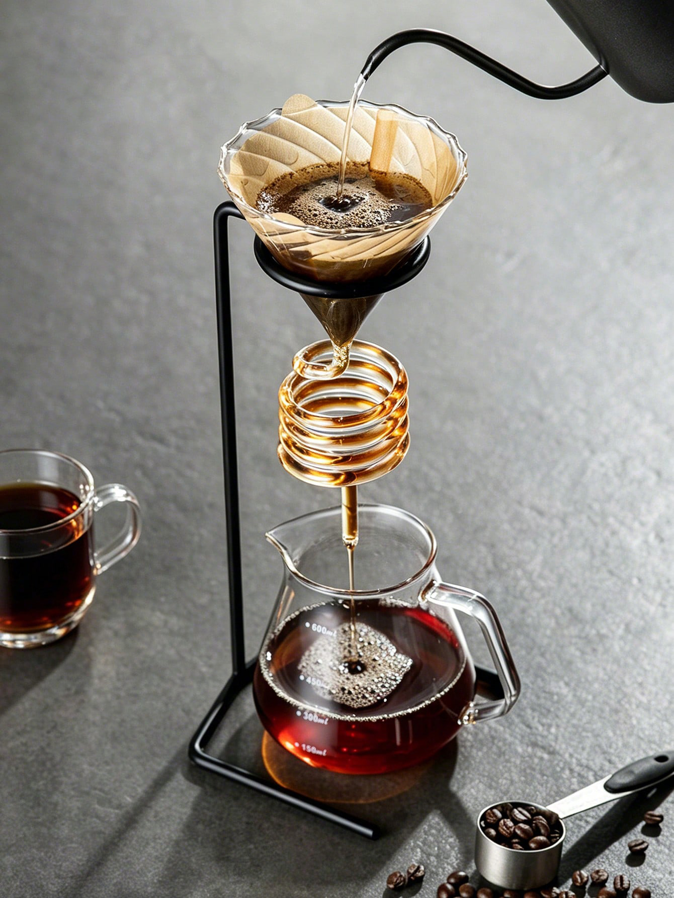 1개 핸드 스탠드 빈티지 커피 핸드 포트 금속 스탠드  - Vintage Coffee Equipment 리뷰 및 가격