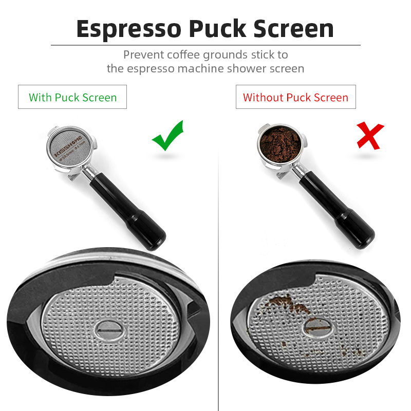 커피 퍽 스크린 51mm 53.5mm 58.5mm Br - Quality Coffee Equipment 리뷰 및 가격