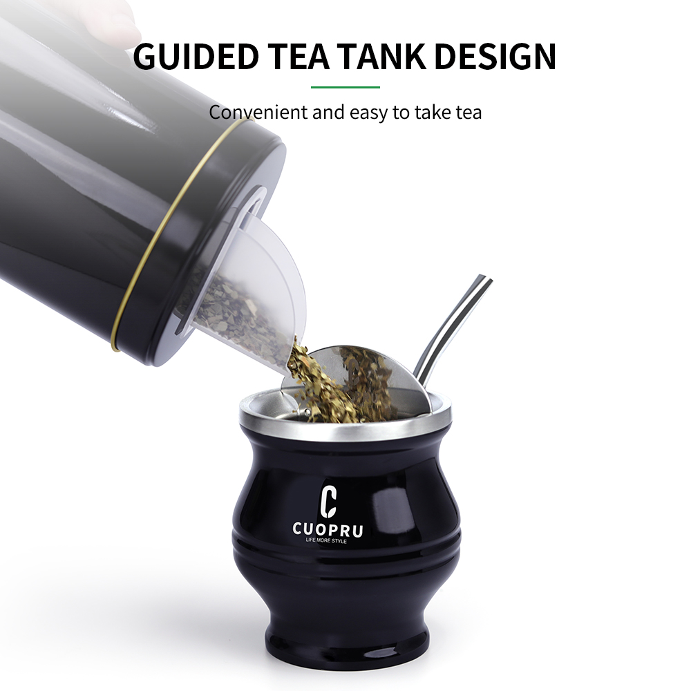 Cuopru Yerbero Yerba 메이트 용기, 주 - Bean Hopper Lid 리뷰 및 가격