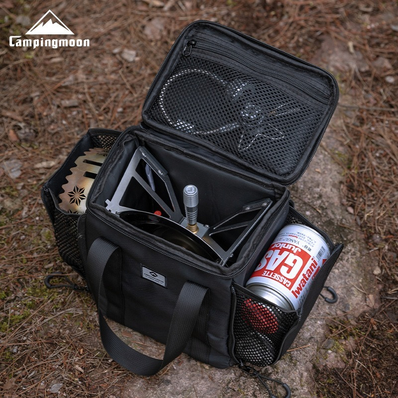캠핑문 BKXD-5F-B 카드 스토브 가스통 가방 캠핑 - Coffee Equipment Bag 리뷰 및 가격