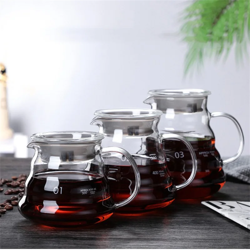 뚜껑이 있는 핸드 브루 커피 물병, 구름 모양 투명 유 - Coffee Equipment For Home 리뷰 및 가격