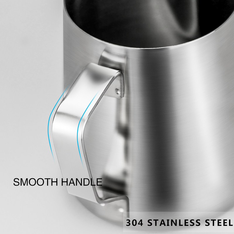 우유 Frother 주전자 스테인레스 스틸 용기 100 - Quality Coffee Equipment 리뷰 및 가격
