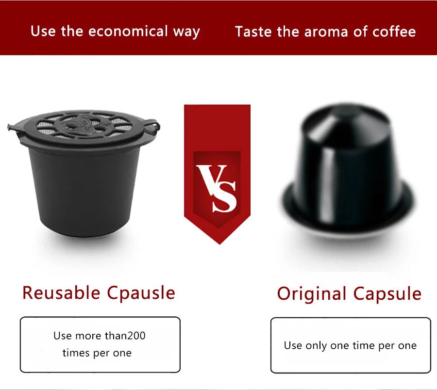 스테인레스 필터 메쉬가있는 네스프레소 머신 용 재사용  - Coffee Equipment For Home 리뷰 및 가격