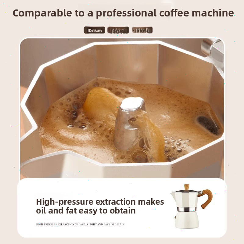 둥근 바닥 모카포트 싱글 밸브 소형 가정용 커피 메이커 - Quality Coffee Equipment 리뷰 및 가격